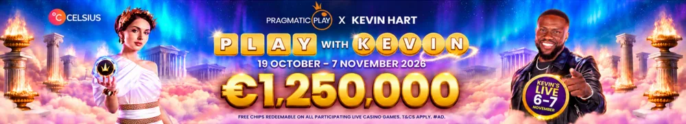 Play with Kevin: 1 250 000 € nyereményalap a Pragmatic Play élő játékain