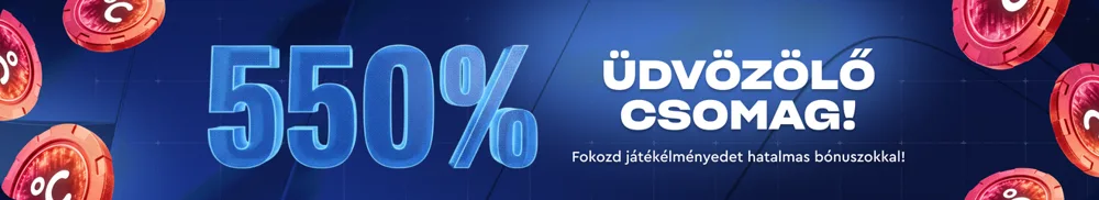 Celsius Casino 550% üdvözlő csomag