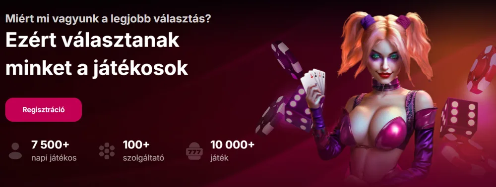 Ezért választják a játékosok az NV Casinót: 7 500+ napi játékos, 100+ szolgáltató, 10 000+ játék